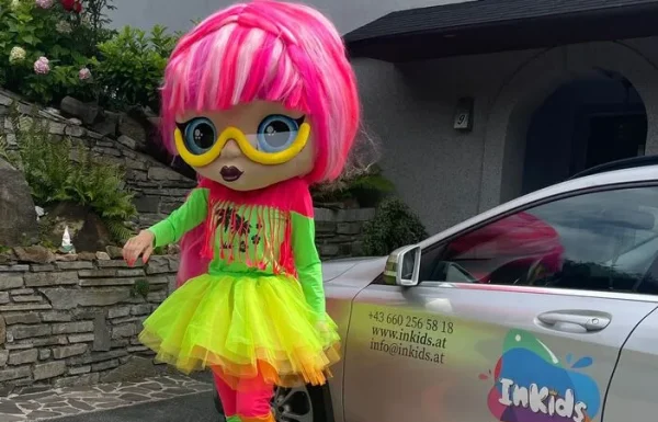 bunte figur kostüm kindergeburtstag graz